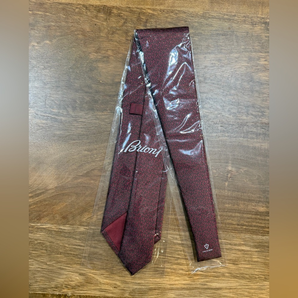 NWOT Brioni Silk Tie - Picture 2 of 5
